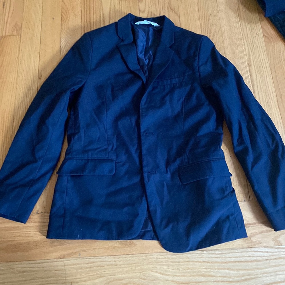 Navy suit jacket